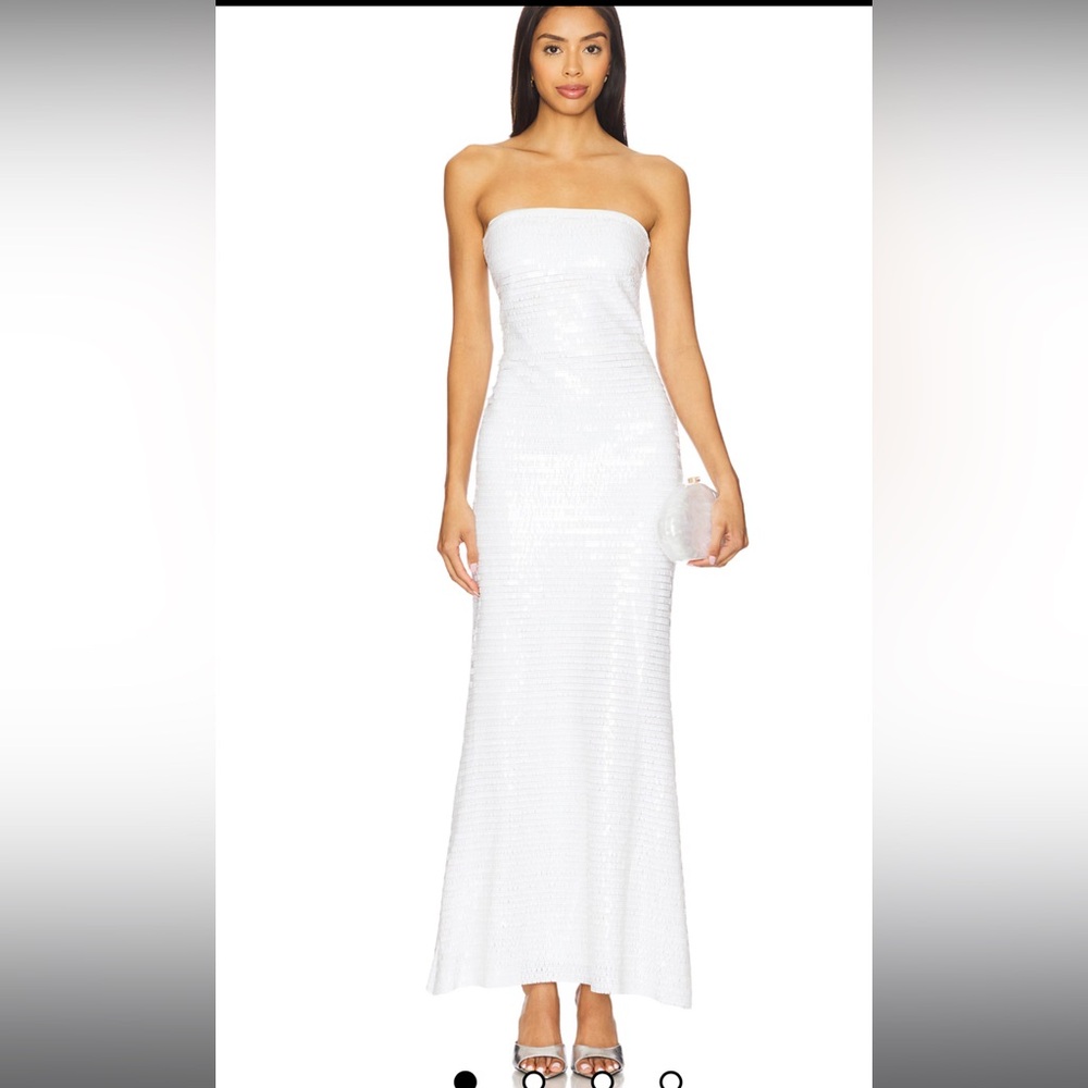 Strapless sequin Simon Miller dress